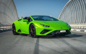 Lamborghini Huracan Evo Spyder Green