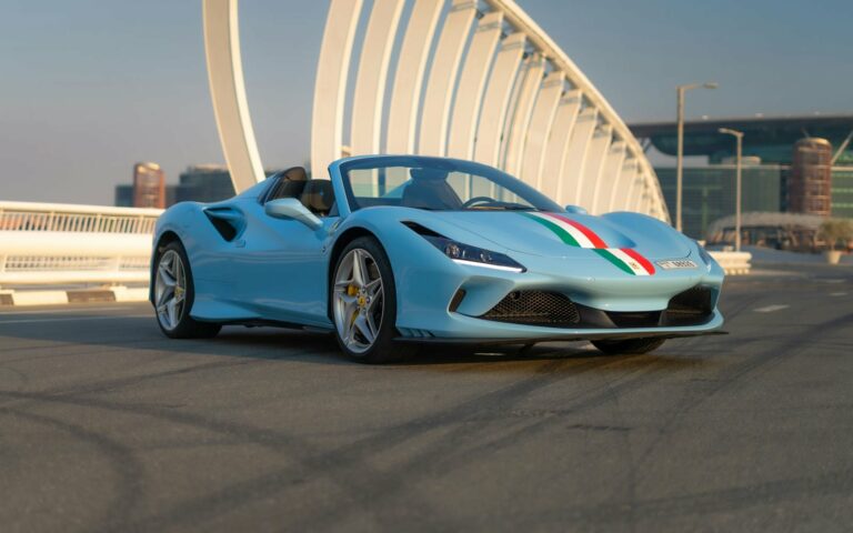 פרארי Ferrari F8 Tributo Spyder Blue 2022