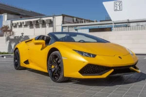 Lamborghini Huracan Spyder Yellow