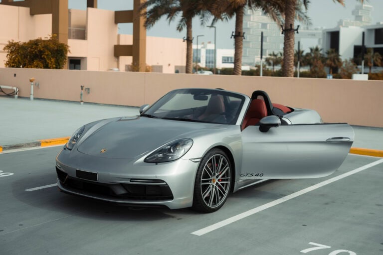 פורשה Porsche Boxster GTS Silver