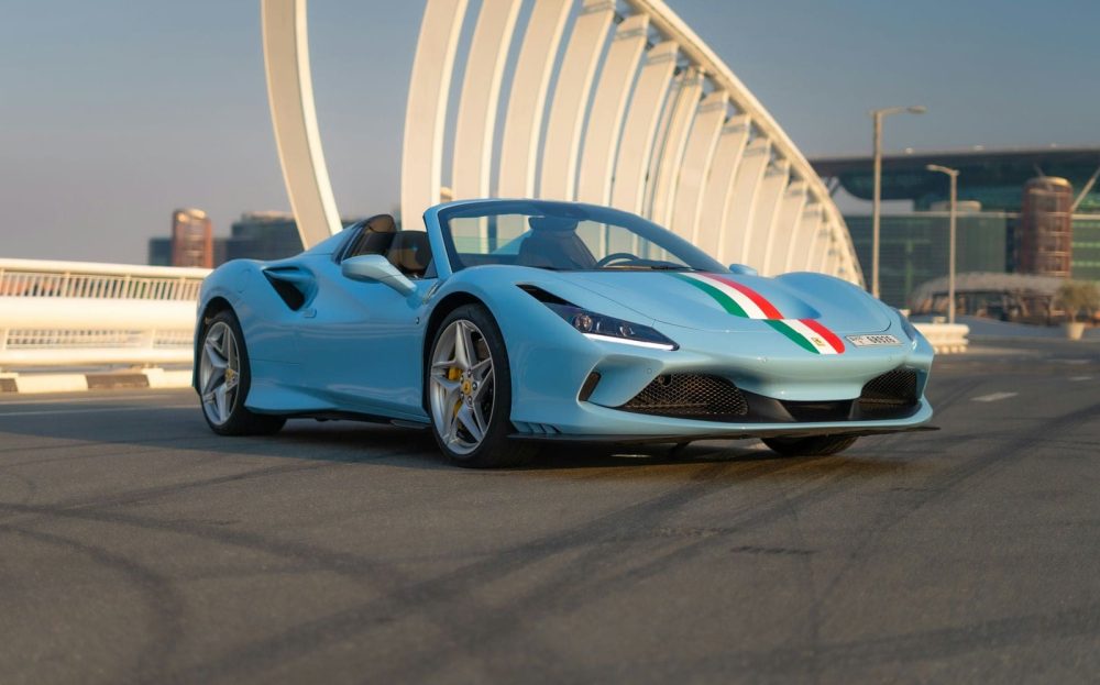 פרארי Ferrari F8 Tributo Spyder Mavi 2022