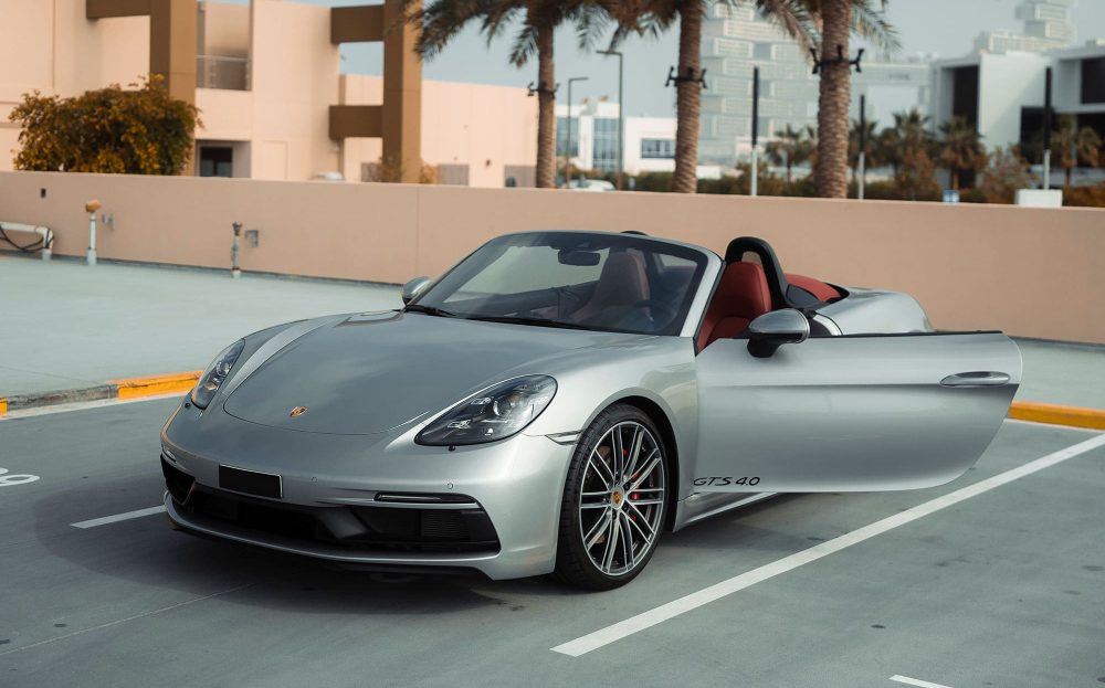 פורשה Porsche Boxster GTS Silver