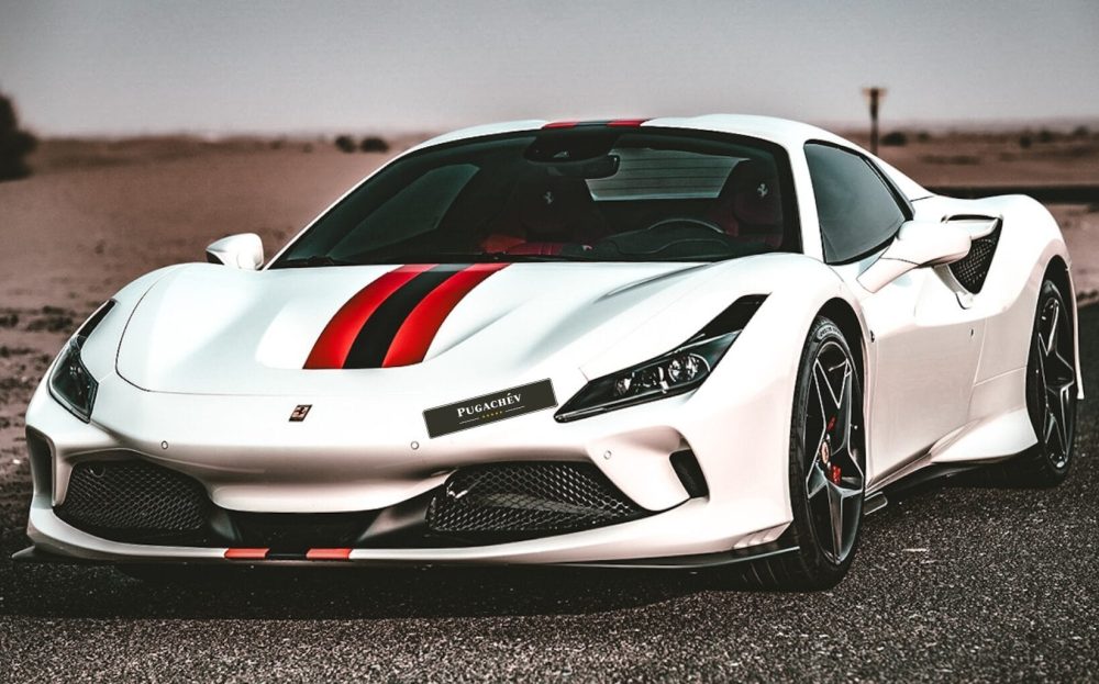 פרארי Ferrari F8 Tributo Spider White